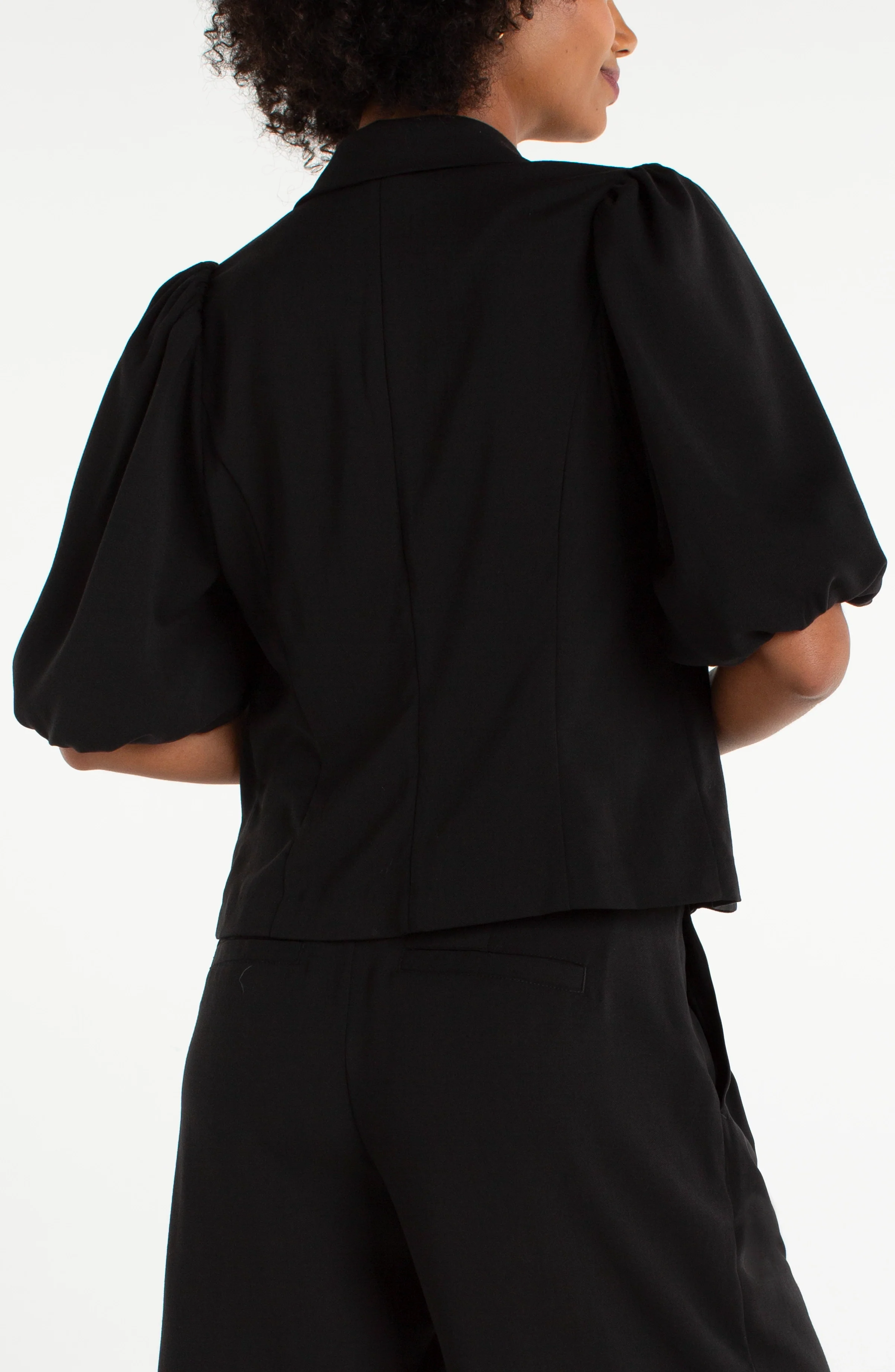 BALLOON SLEEVE BLAZER - Image 3