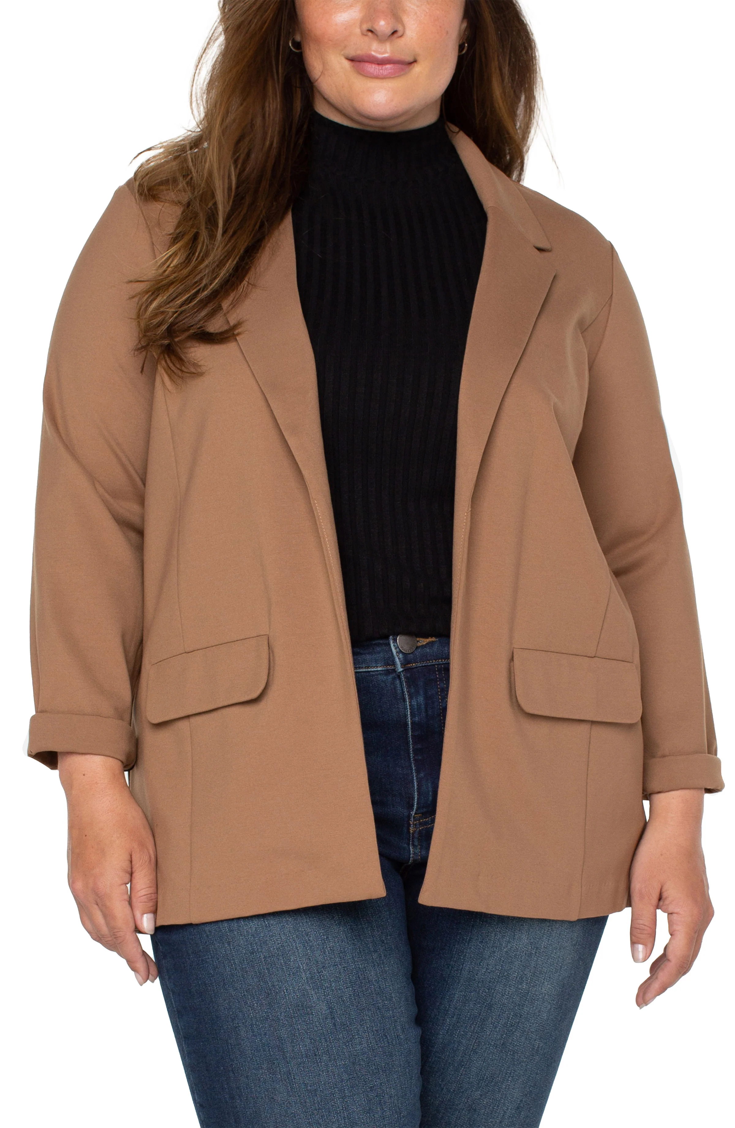 BOYFRIEND BLAZER WITH PRINCESS DART - Image 3