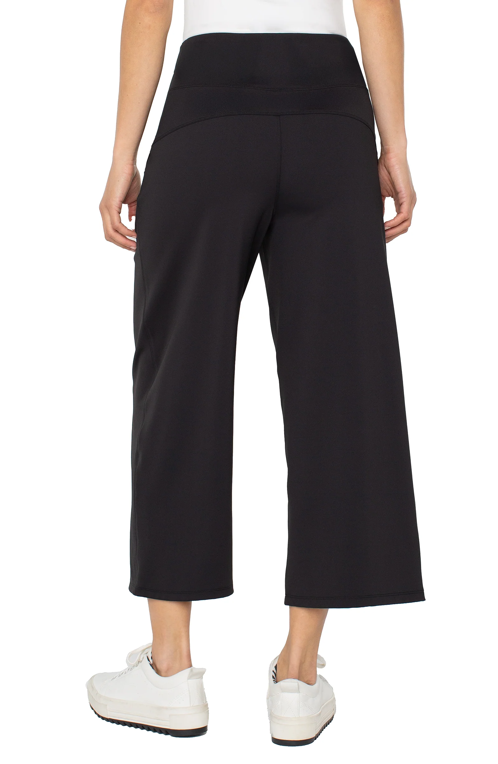 CROP WIDE LEG TECH PANT - Image 3