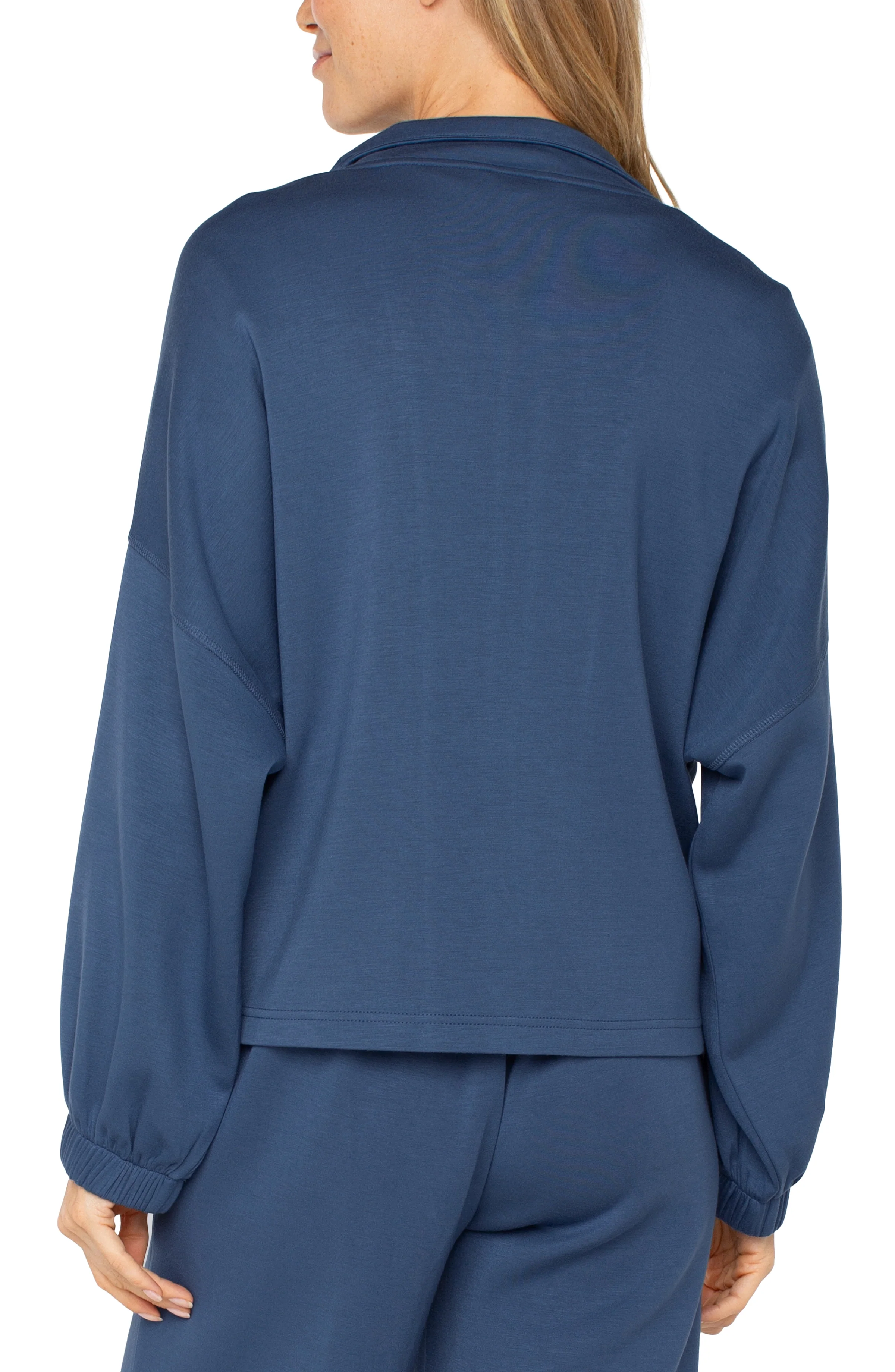 ZIP UP FUNNEL NECK JACKET - Image 4