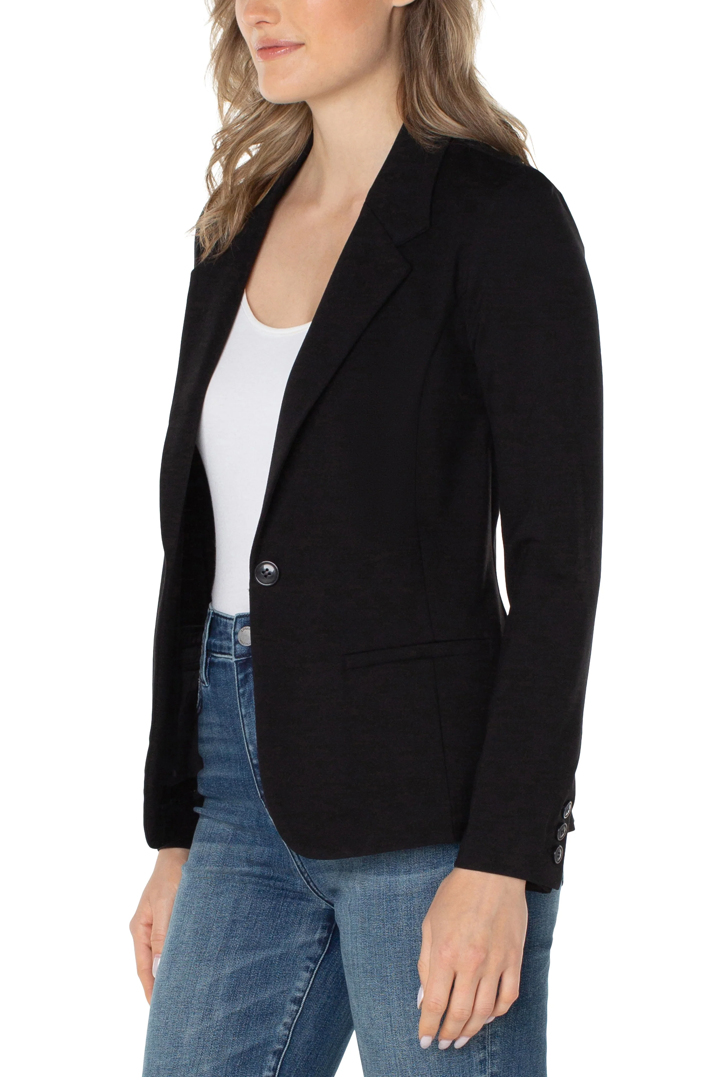 FITTED BLAZER SUPER STRETCH - Image 4