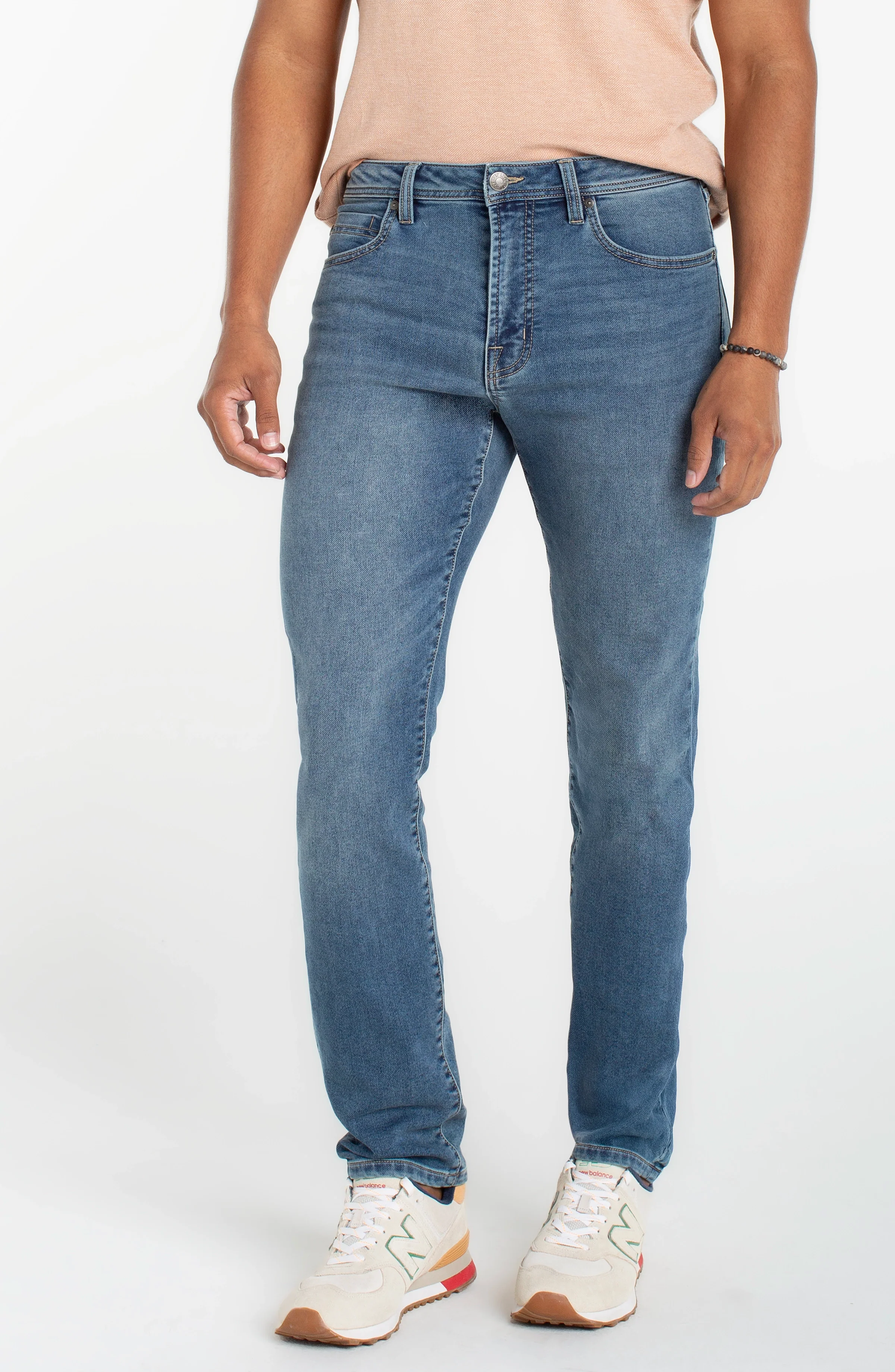 KINGSTON MODERN STRAIGHT KNIT DENIM