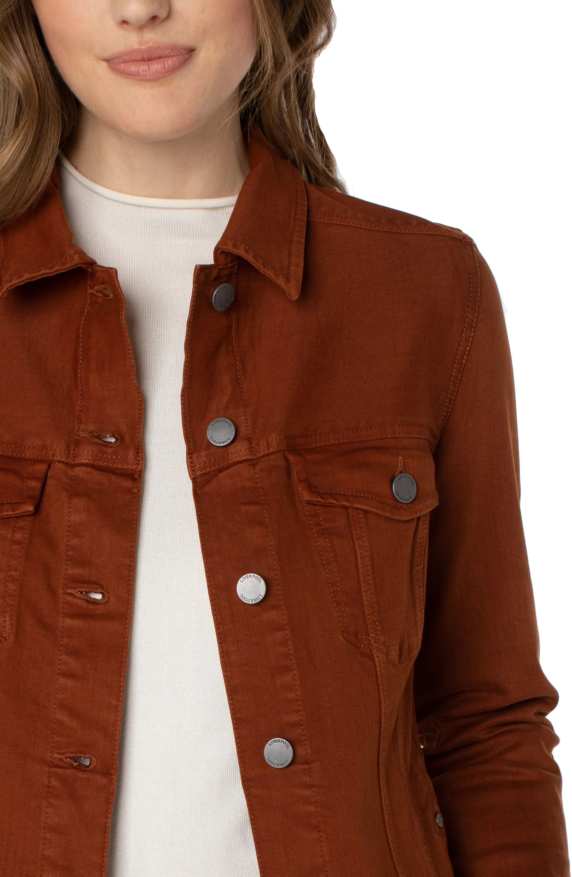 PETITE CLASSIC JEAN JACKET - Image 3