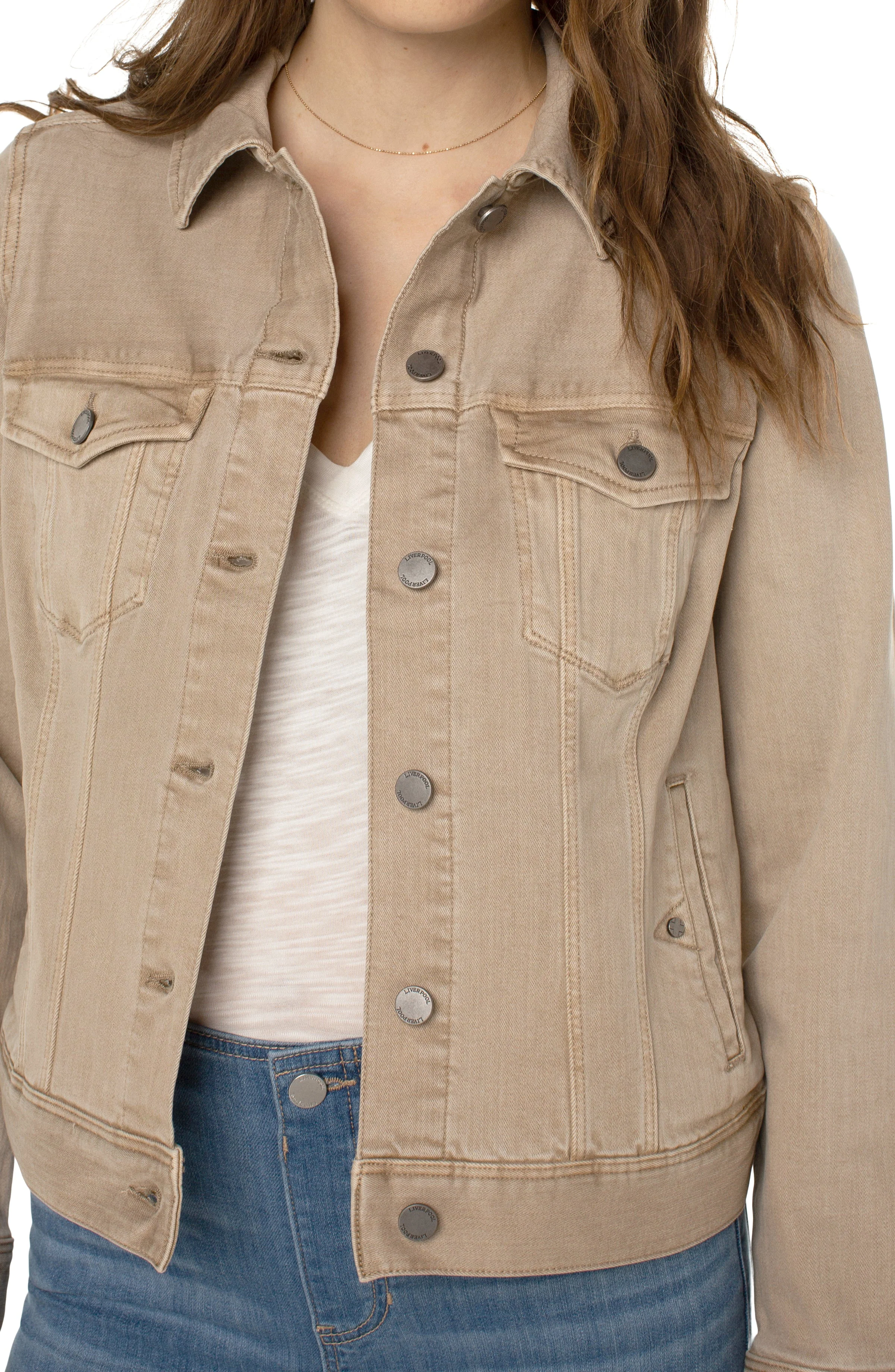 PETITE CLASSIC JEAN JACKET - Image 3