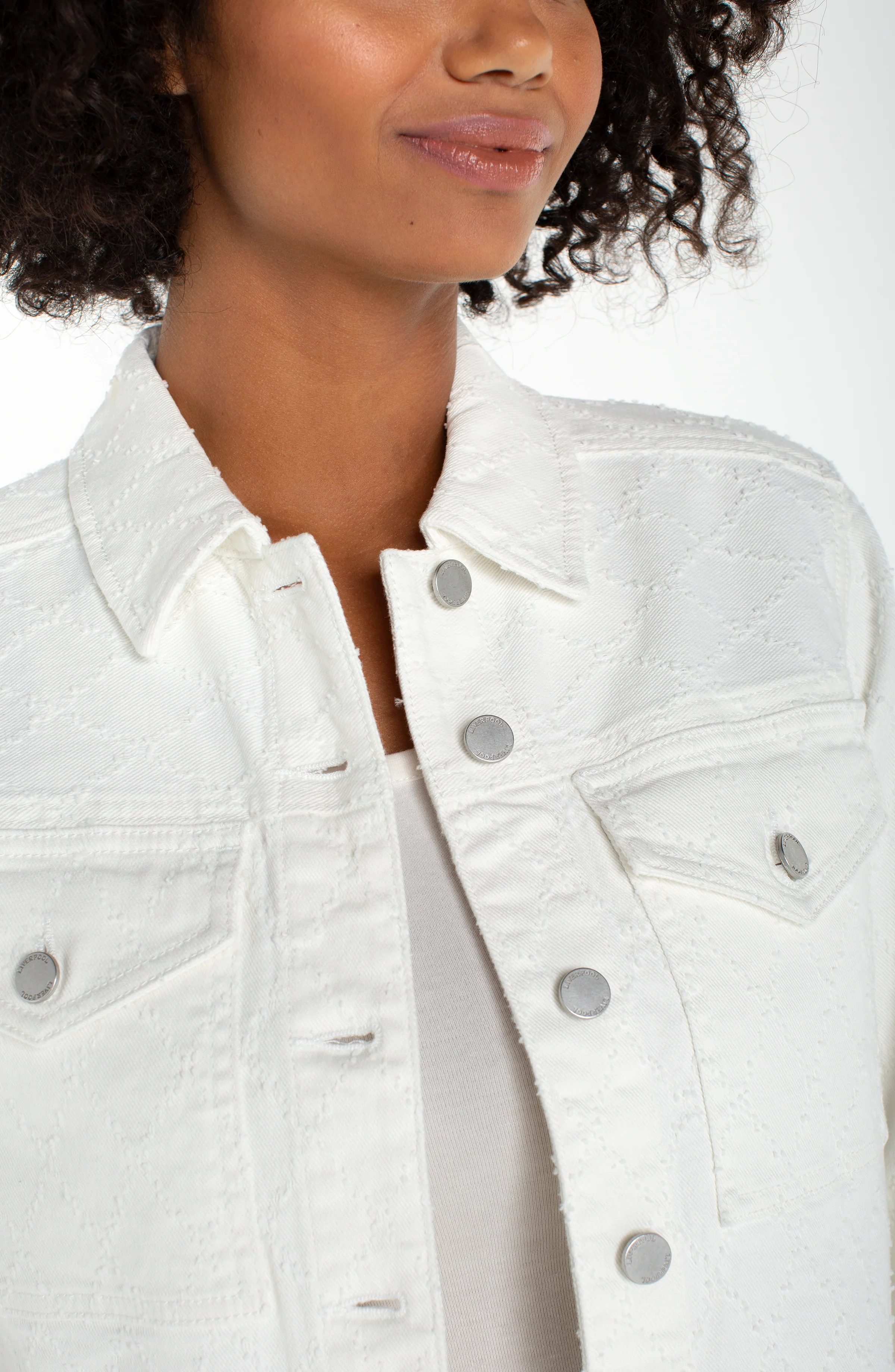 PETITE BRACELET LENGTH HIGH CUFF CROPPED JACKET - Image 2