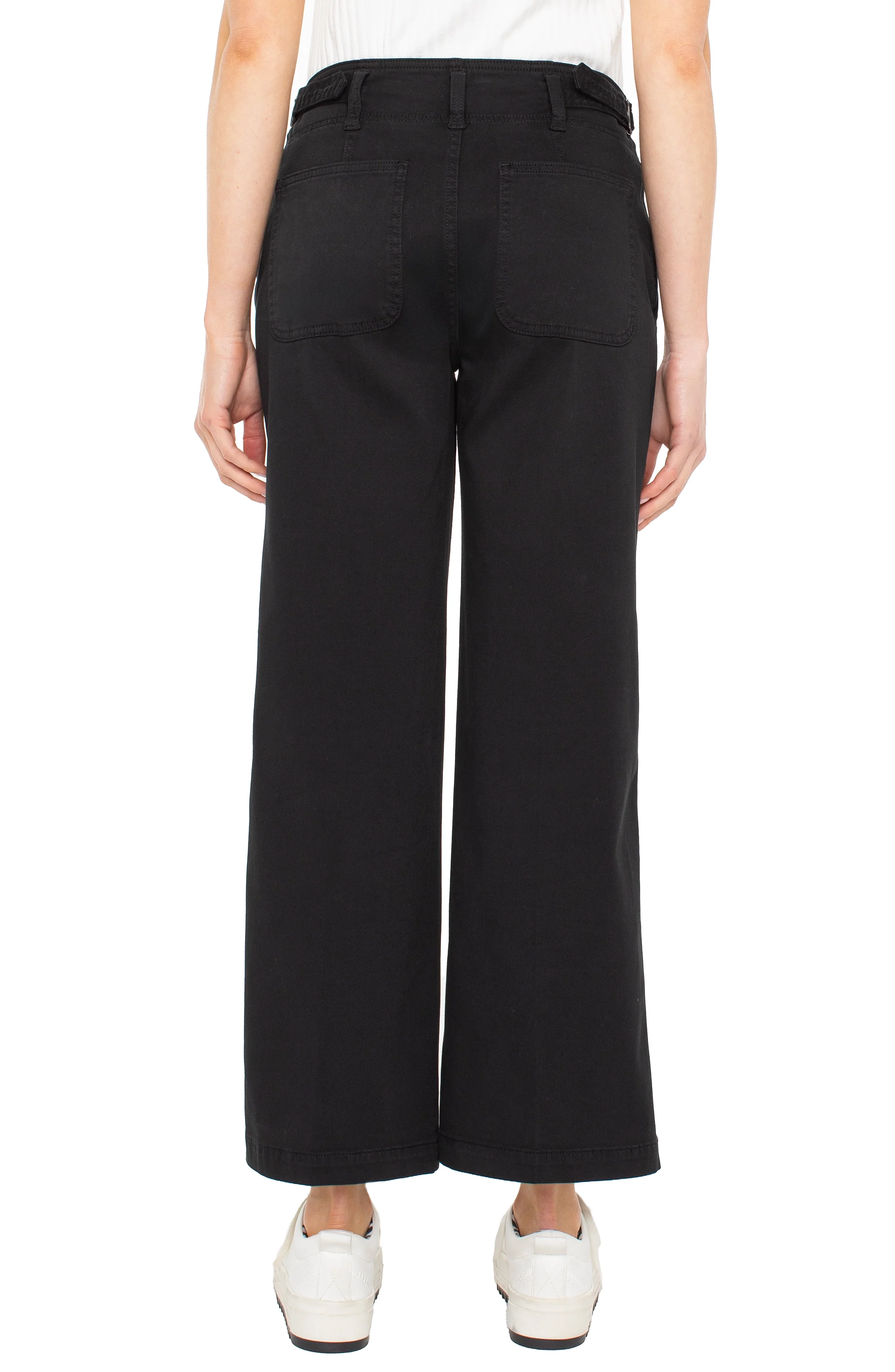 PETITE HI-RISE CINCH WAIST WIDE LEG - Image 3
