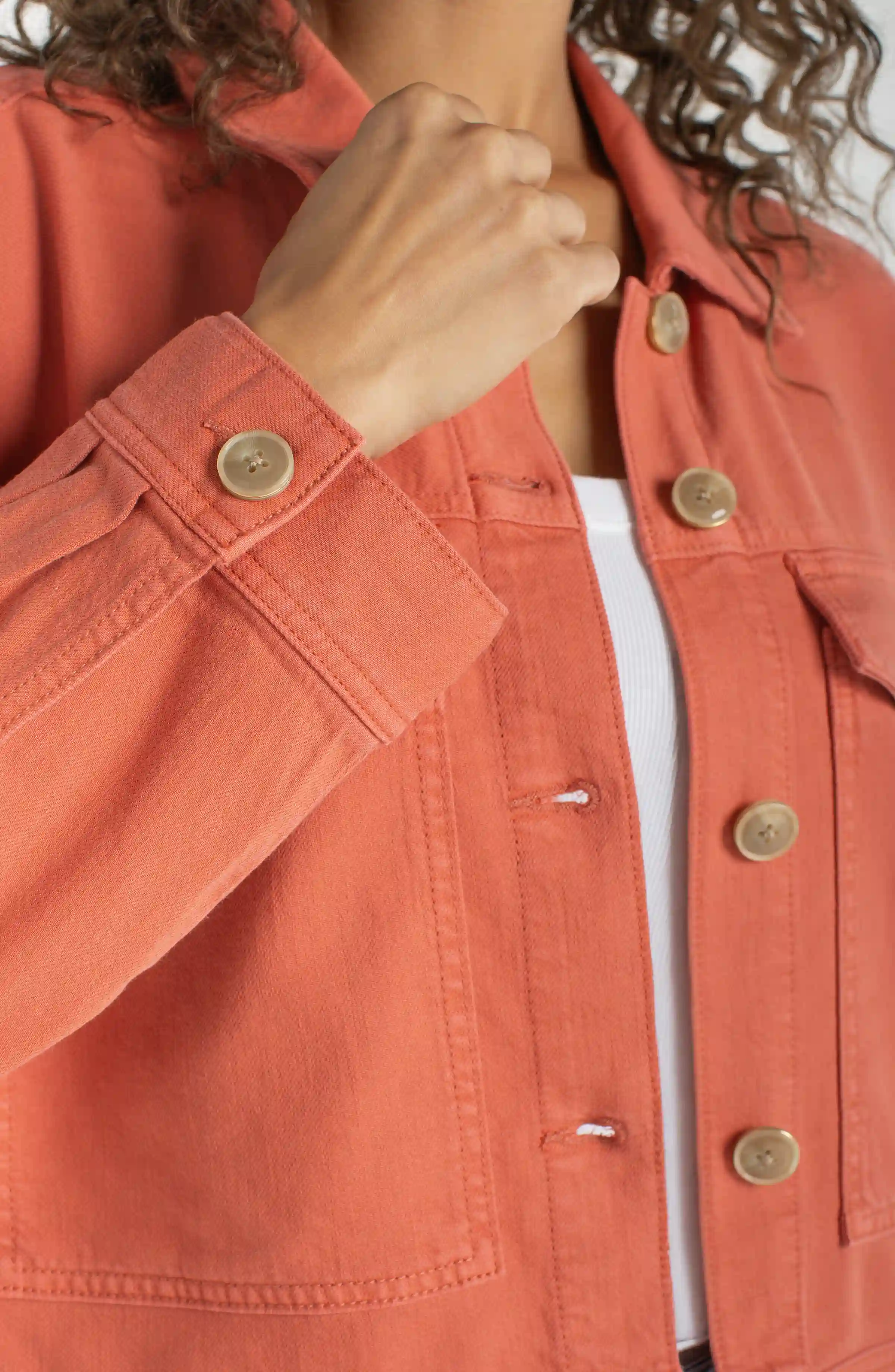OVERSIZED CROPPED DENIM JACKET - Image 3