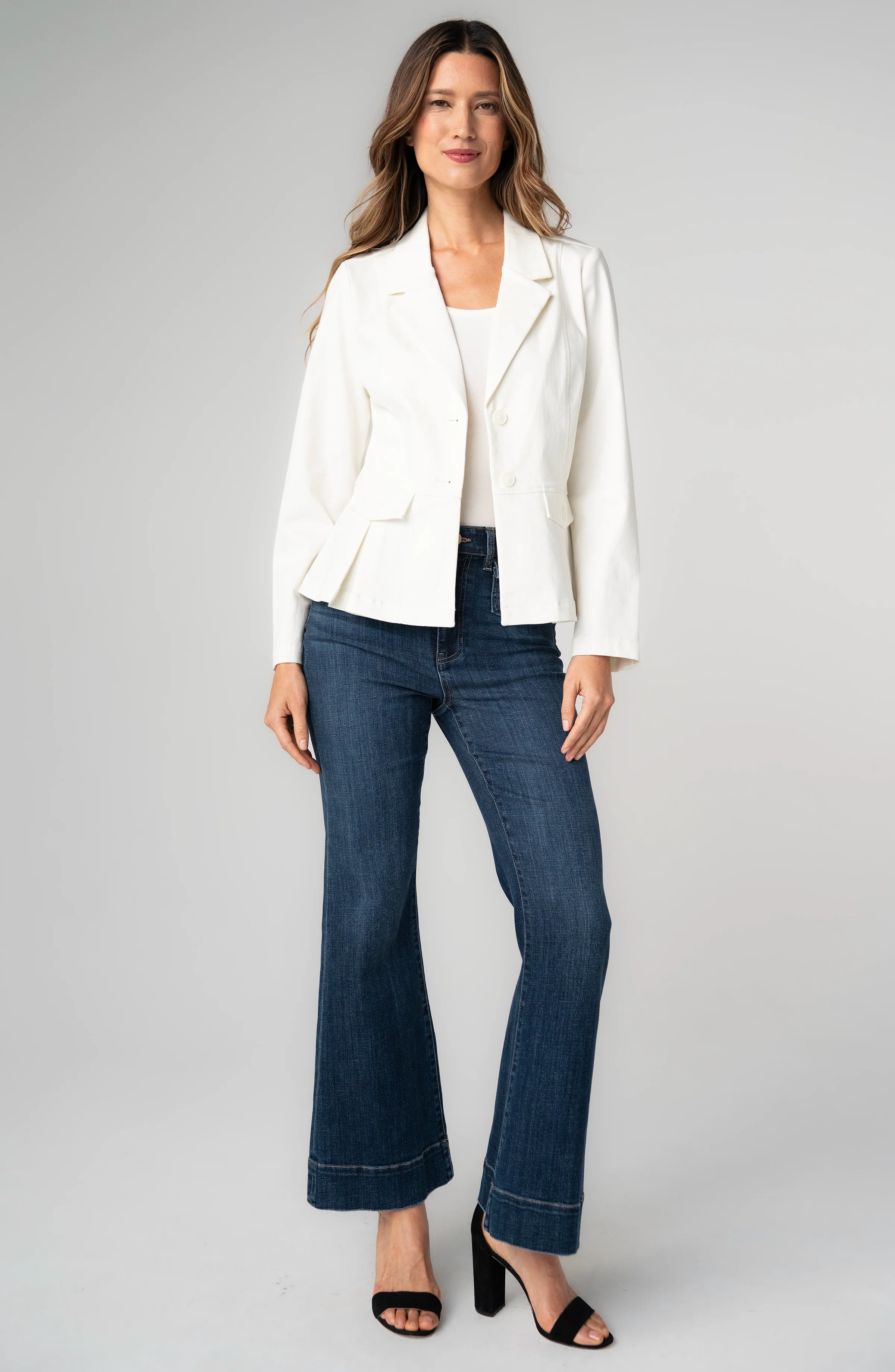 PETITE PEPLUM BLAZER - Image 2