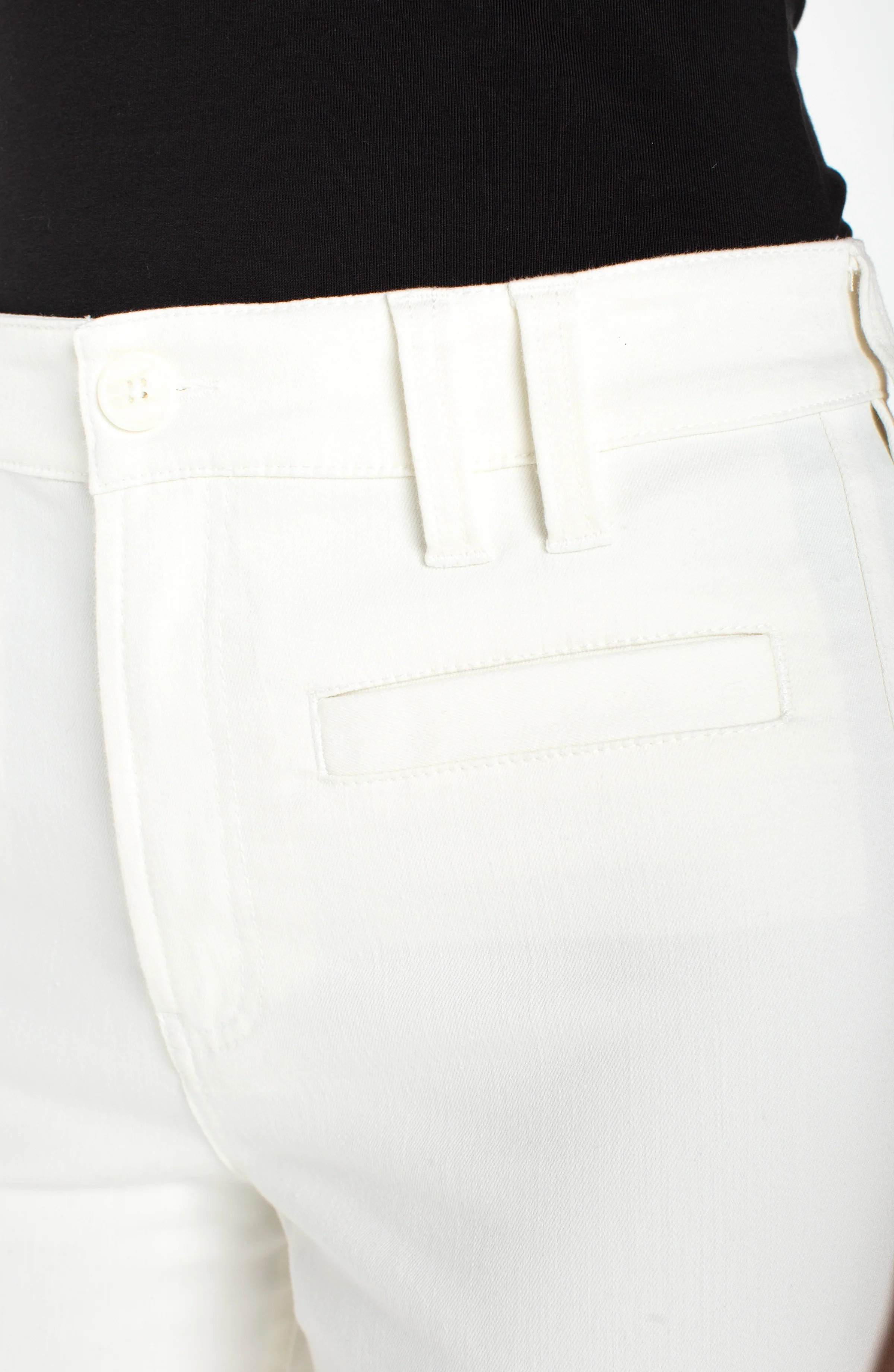 CROP WIDE LEG WITH WELT POCKETS - Image 2