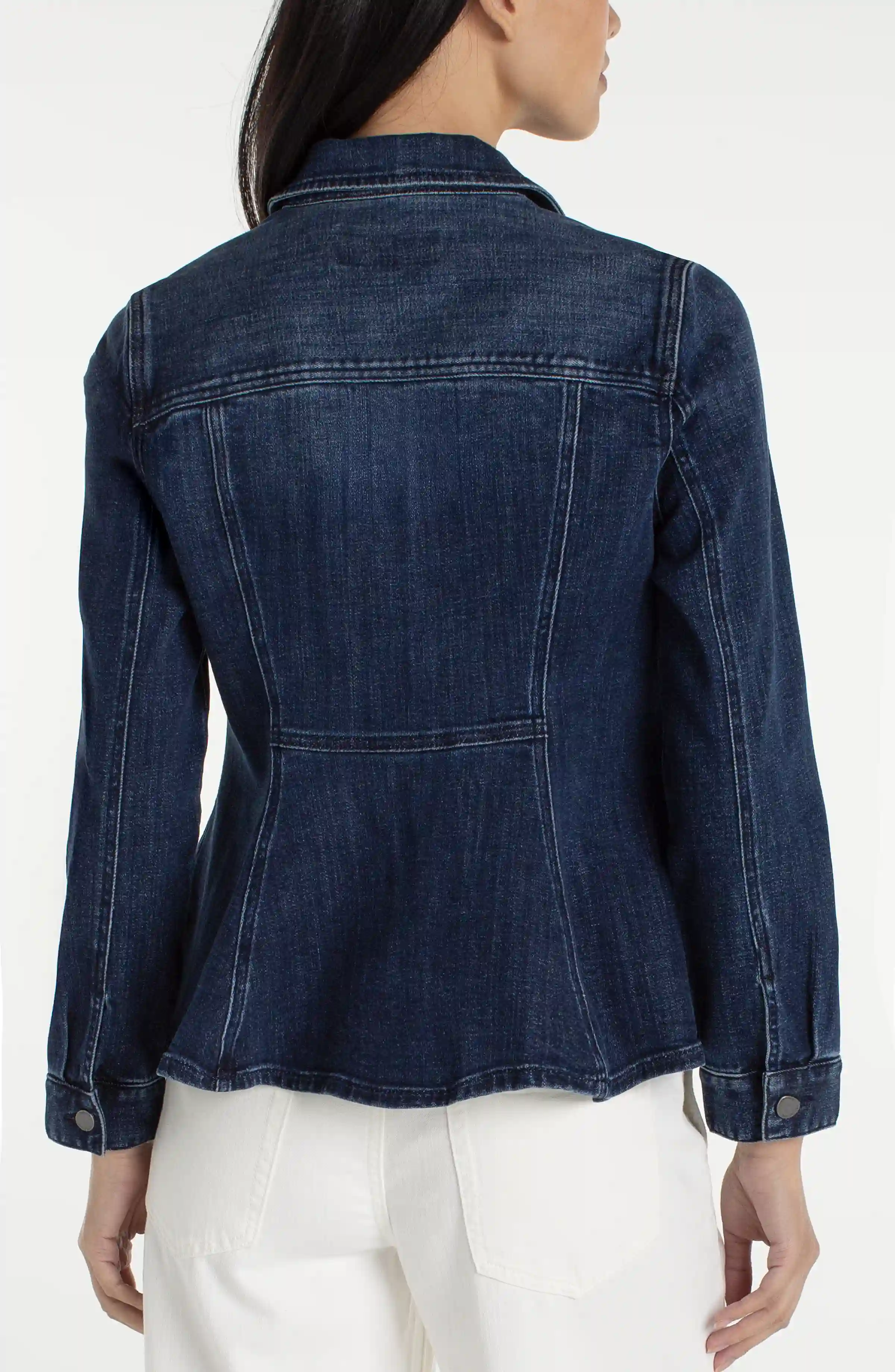 FIT AND FLARE TRUCKER JACKET - Image 3