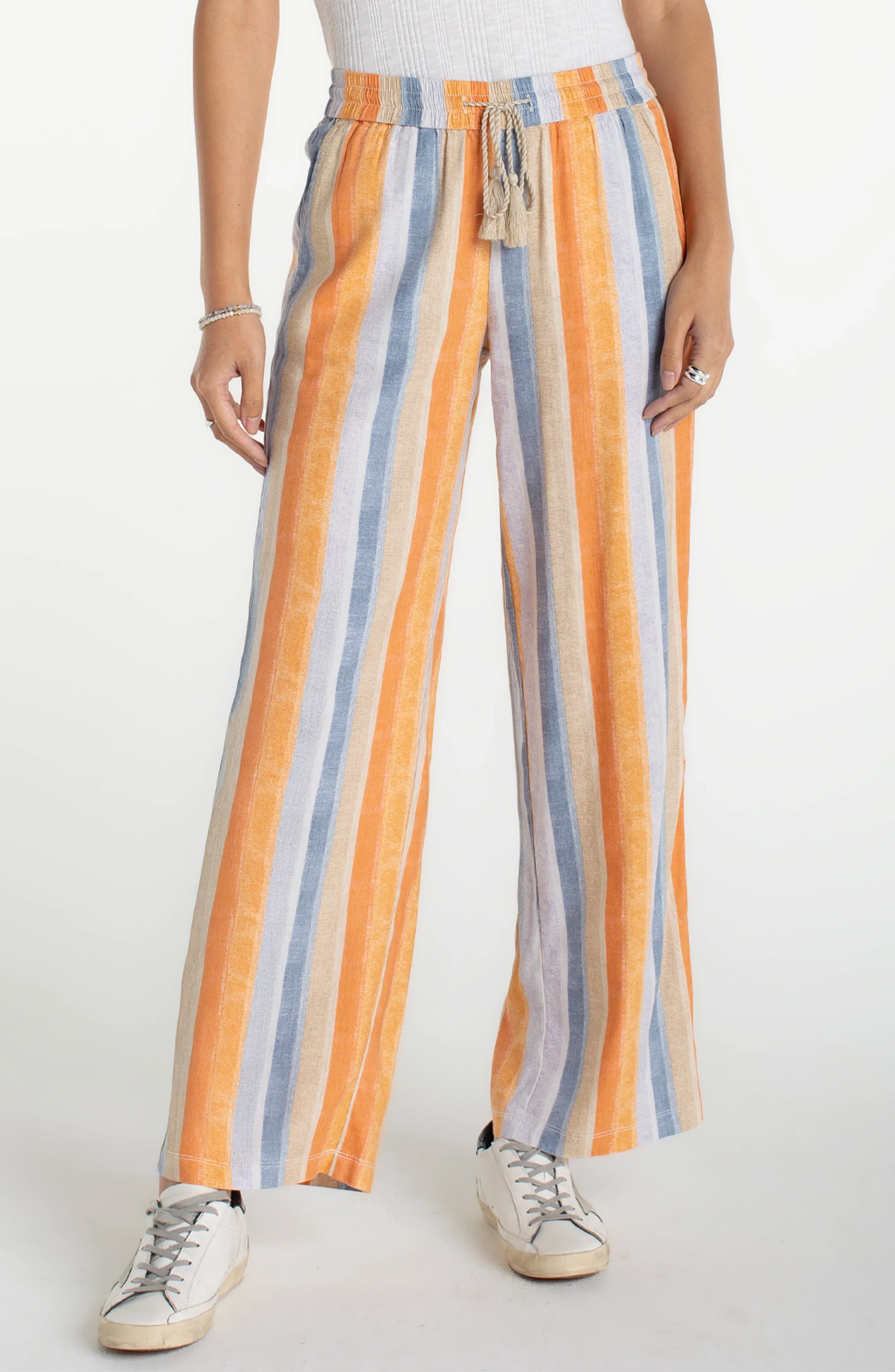 PULL-ON WIDE LEG PANT