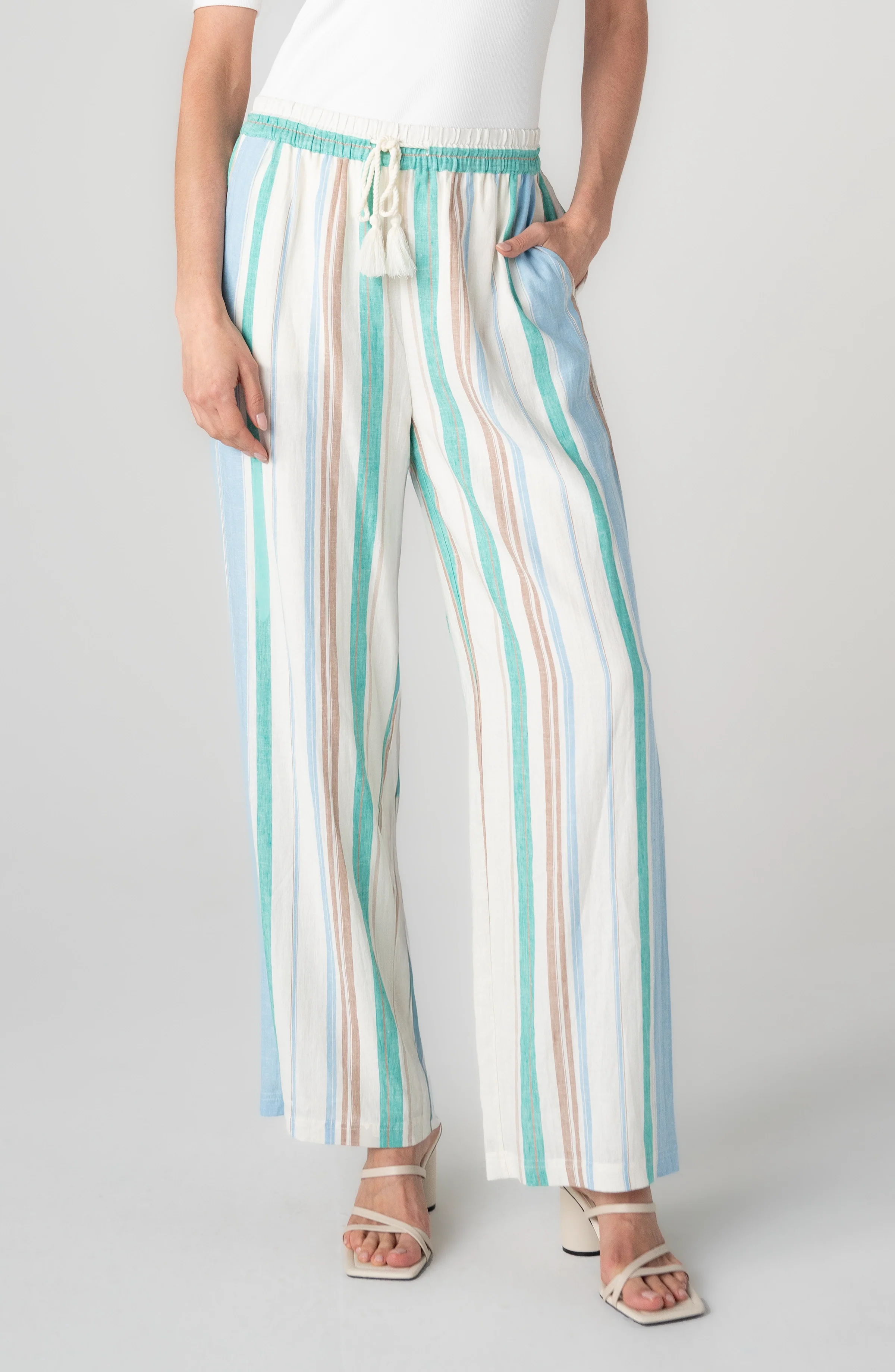 PULL-ON WIDE LEG PANT
