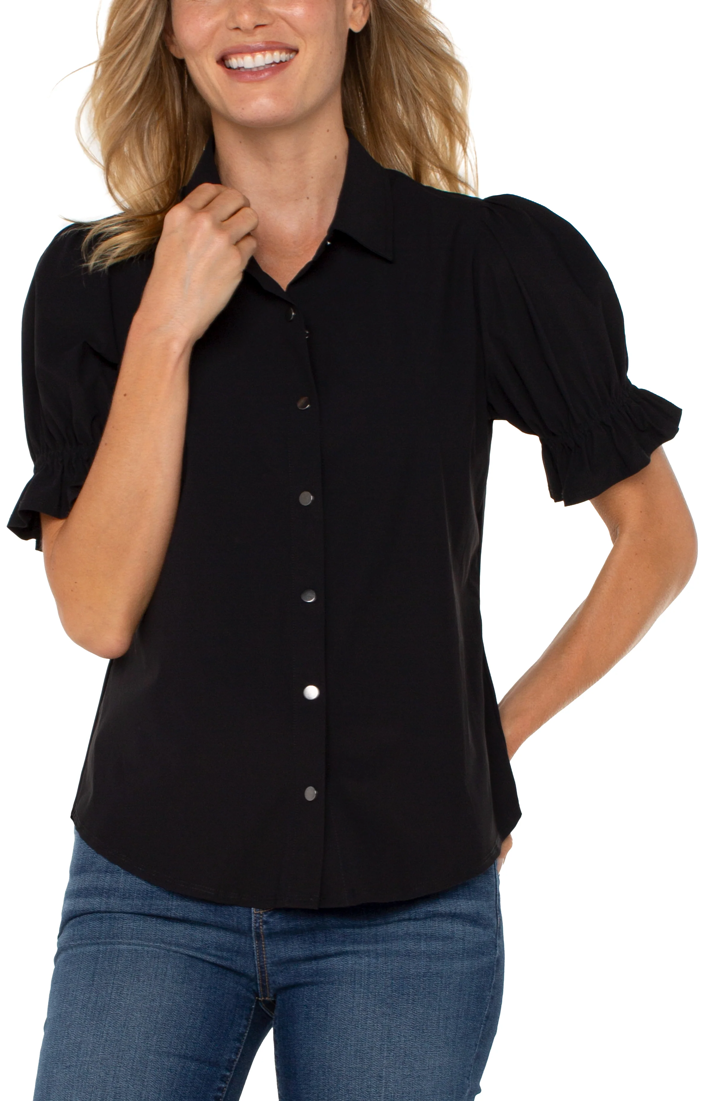 SNAP FRONT KNIT SHIRT - Image 4