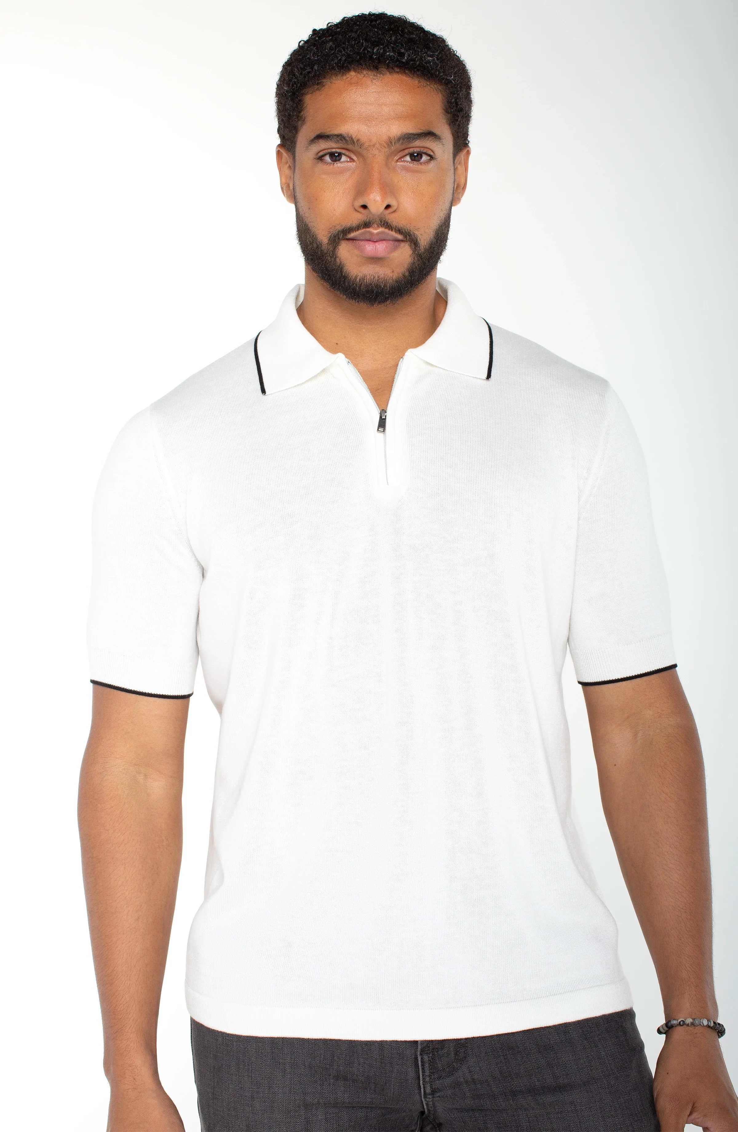 ZIP SWEATER POLO - Image 4
